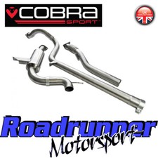 Cobra Megane RS250 & RS265 Cup Exhaust Cat Back System 3" Stainless Non Res RN11