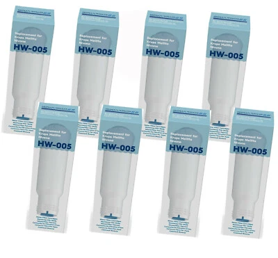 HUMAN-WELLNESS 8 x Filterpatrone HW05 ersetzt Aqua Pro Melitta Barista T TS Solo Caffeo + AQK05