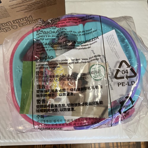New Shapes and Sharing Picnic Basket (Frustration Free Packaging), Pink - Picture 3 of 5