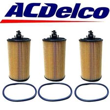 Filtro de aceite de motor ACDelco PF2263G para Encore Cruze Sonic Trax 1,4 L 1,8 L paquete de 3
