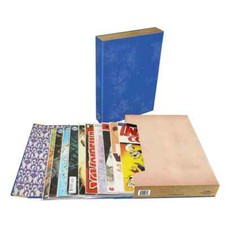5 Pack - BCW Comic Book Stor-Folio Art - Blue...