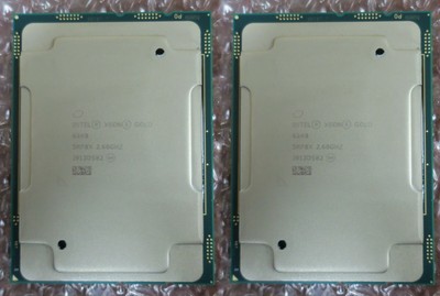 Intel Xeon Gold 6240 SRF8X LGA3647 2個セット