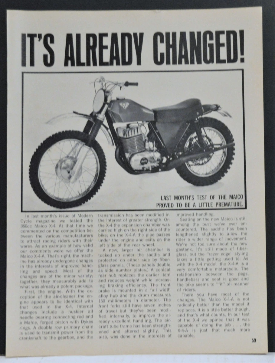 Maico motorcycles for sale ebay sale