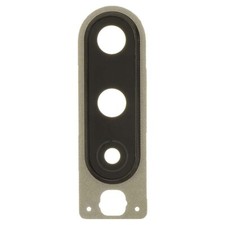 Glass Camera Lens with Bracket Back for OnePlus 8 Black Replacement Parts Repair
