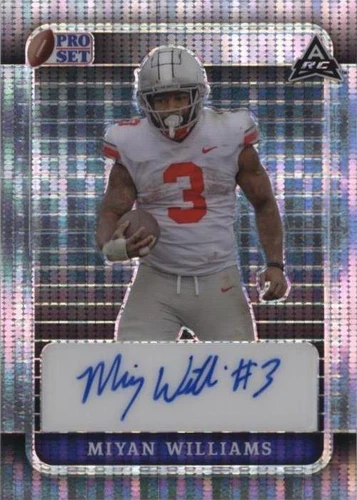 2023 Leaf Pro Set Metal Miyan Williams #PA-MW1