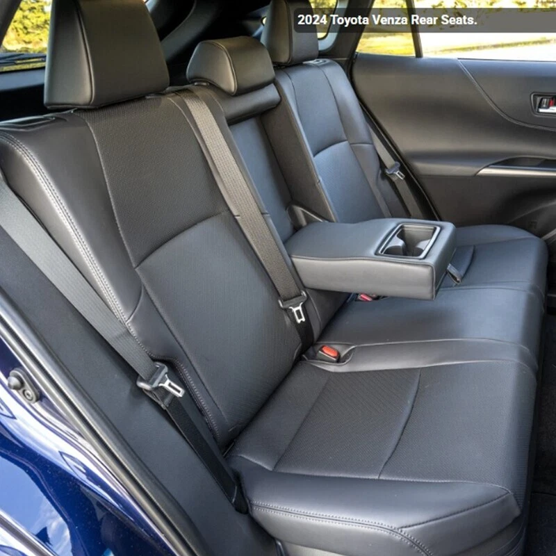 ДЛЯ 2009-2024 TOYOTA VENZA MOTOPTES ЗАКАЗ АВТОМОБИЛЯ КОЖАНЫЕ ЧЕХЛЫ ПОЛНЫЙ КОМПЛЕКТ 5 СИДЕНИЙ - Изображение 4 из 4