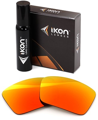 Polarized IKON Iridium Replacement Lenses For Oakley Triggerman Fire Mirror