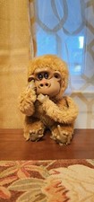 VINTAGE RUSS BERRIE RUTHERFORD III THUMB SUCKING MONKEY STUFFED ANIMAL PLUSH