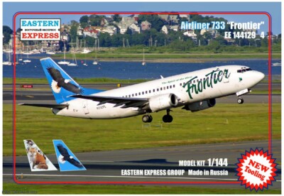 Eastern Express 1/144 Boeing 737-300 Frontier Airlines Civil Airliner