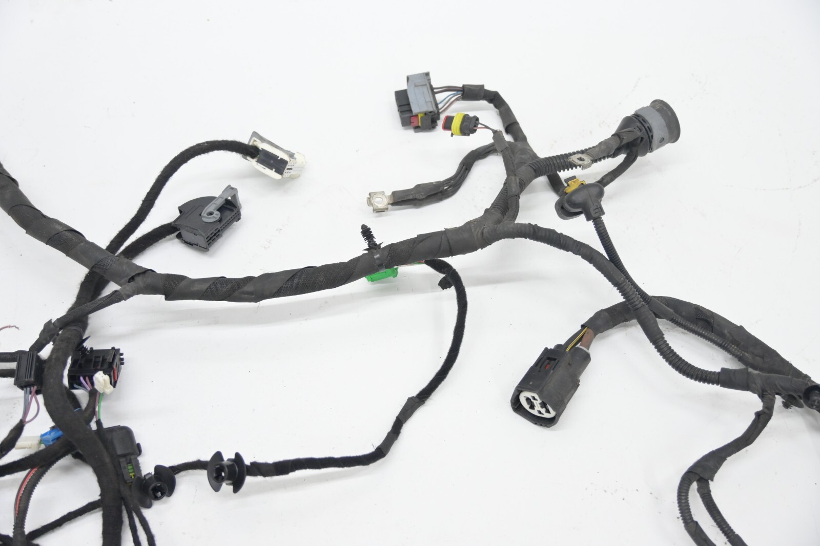 ⭐ 14-20 Maserati Ghibli Front Engine Bay Headlight Wiring Harness Plugs Oem