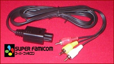 テレビ AAAA 6Ft Stereo AV TV Cable P lug Cord for the Japanese Nintendo Super