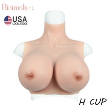 Silicone Breast Forms H Cup Fake Boob Huge Cup Cosplay Drag Queen Crossdresser
