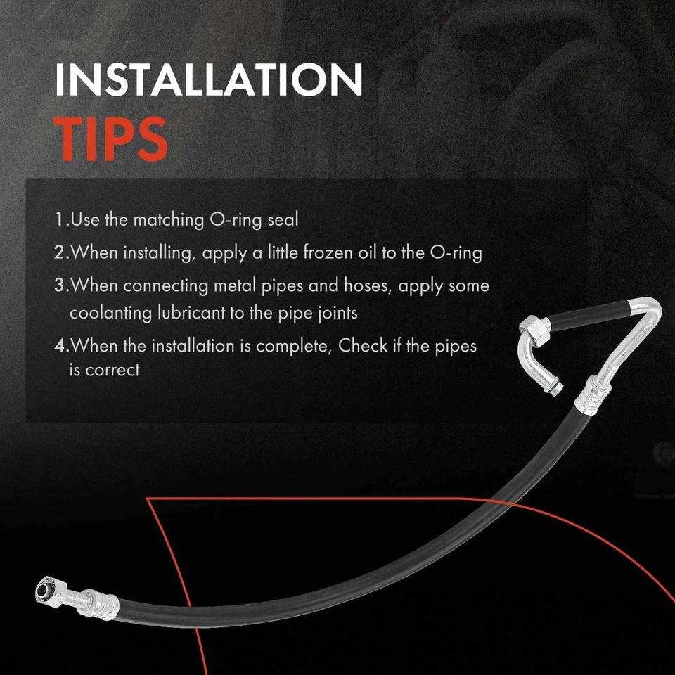 Línea de descarga de manguera de refrigerante de aire acondicionado para Audi A4/A4 Quattro 97-00 VW Passat 98-01 Foto 3 de 4