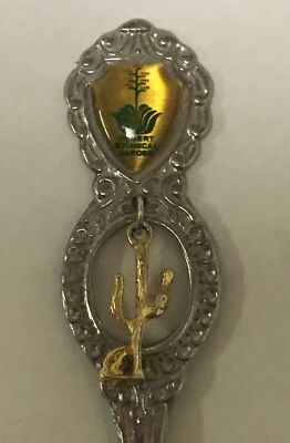 Debert Botanical Garden Arizona Vintage Souvenir Spoon Collectible