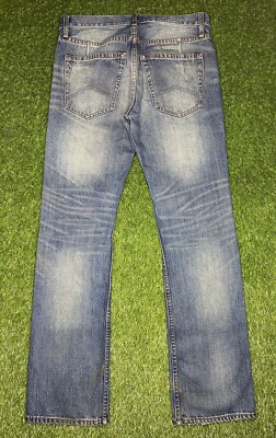 Armani Exchange A|X Mens Jeans Boot Size 31 R Blue Denim 