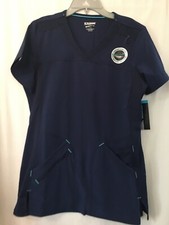 Scrubstar Women's Performance Scrub Top Antimicrobial Moisture Control sz XS,S