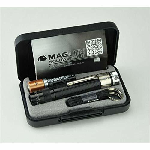 Maglite, Solitaire Spectrum Series LED Flashlight, AAA, Black Body, White LED...