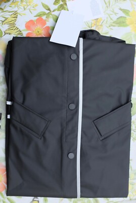RAINS - 12430 - SUVA HARDSHELL LONG JACKET NAVY- AR D'Angelo
