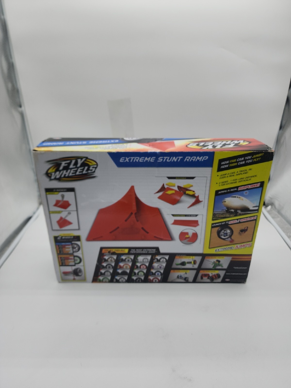 Fly+Wheels+Extreme+Stunt+Ramp+Jump+30ft+With+Launcher+2+Wheels+Rip