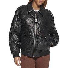 Leather Jacket Women In Quilted Design And Made With 100% Pure Lamb Skin Leather