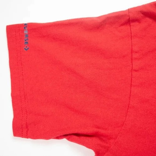 Converse Big Girl's (12-13 YRS) Large Red Americana Heart Short Sleeve Tee - Picture 6 of 11