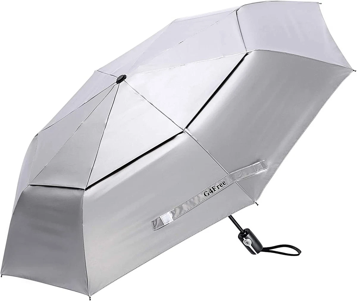 G4Free UPF 50+ UV Protection Travel Umbrella 42/46 Inch Windproof