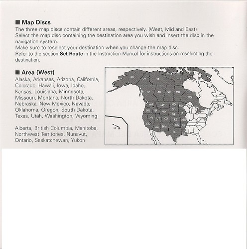 2008 2009 2010 2011 Subaru Impreza WRX STI Navigation DVD WEST US Map 10. Update - Picture 2 of 3