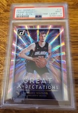 Franz Wagner Psa 9 2021-22 Donruss Great X-Pectations Rookie Holo Pink Laser#12