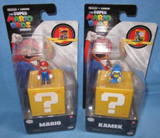2 Super Mario Bros Movie Mini Figures  Mario  Kamek