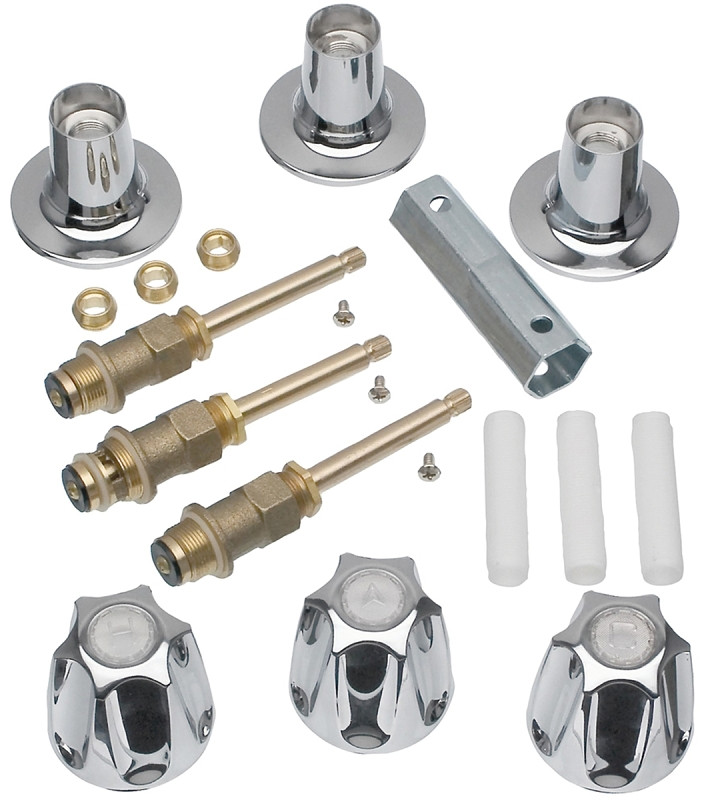DANCO Bathtub and Shower 3-Handle Remodel/Rebuild Trim Kit for Price Pfister