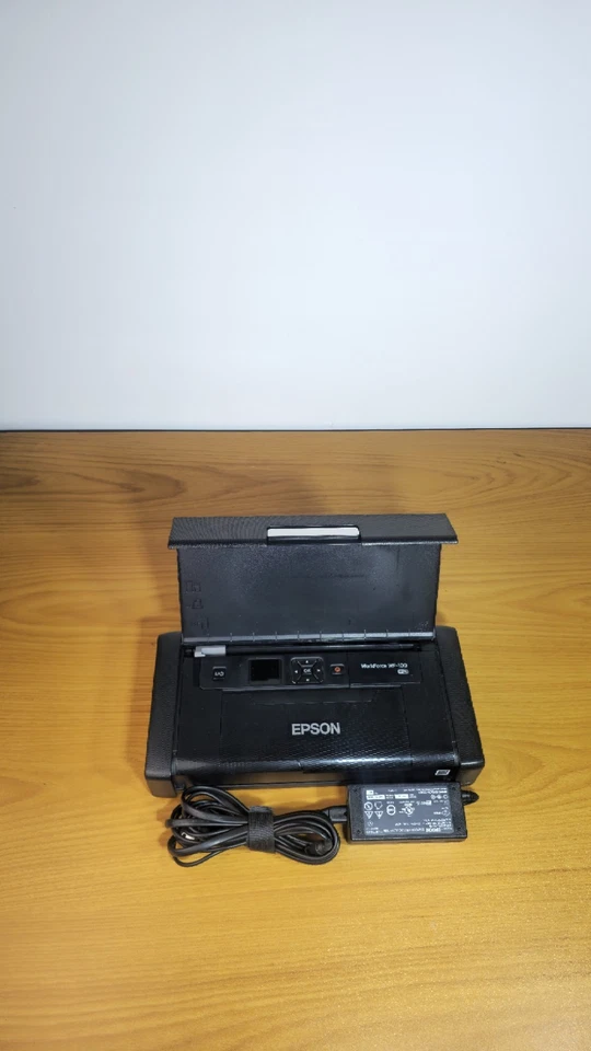 Epson Workforce WF-100 Portable Wireless Inkjet Printer Model B581A pre-owned - Image 3 of 4