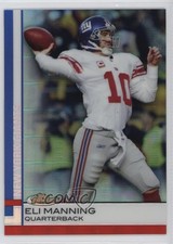 2009 Topps Finest Green Refractor 4/199 Eli Manning #35 1fj5