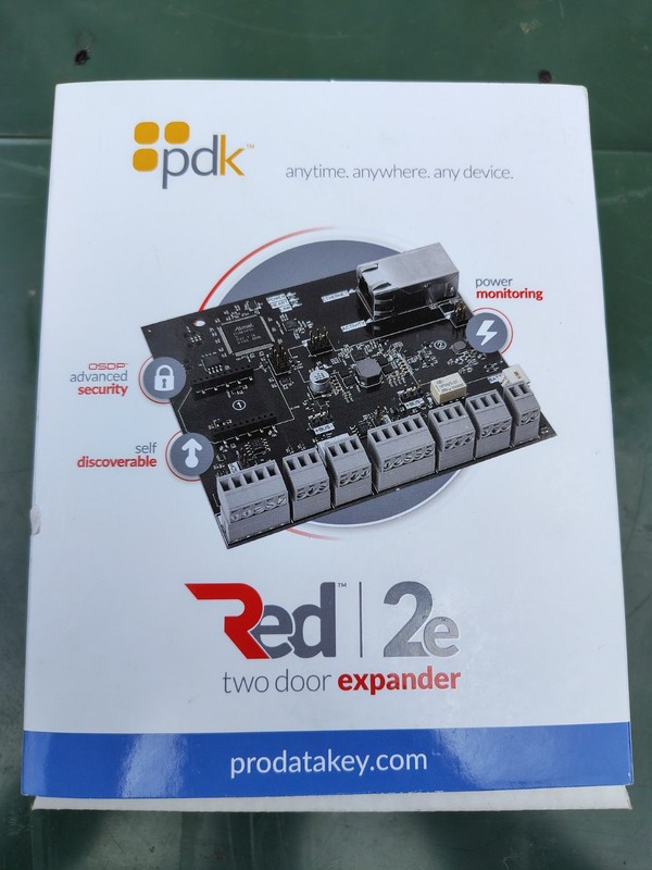 PDK R2E 2 Door Controller Expansion Board, Red, Enhanced I/O Module