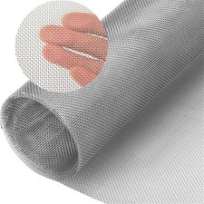 Stainless Steel Wire Mesh 20 Mesh Metal Screen Filter Sheet 30x120cm