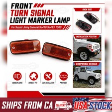 Front Turn Signal Light Marker Lamp For Suzuki Jimny Samurai Sj410 Sj413 1300