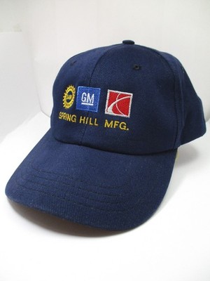 UAW GM SATURN Spring Hill Mfg. Cap / Hat Union Made Snapback Made in USA