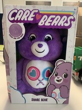 Care Bears Share Bear Stuffed Animal, 14 inches DAMAGED BOX 