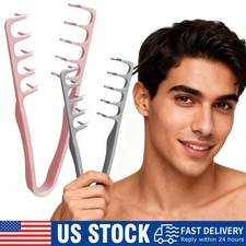 USA Wide Tooth Hair Comb Wide Tooth Comb For Curly Hair Roots Volumizing 