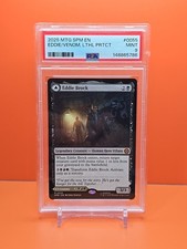 ⚫️ 2025 MTG SPIDER-MAN VENOM, EDDIE BROCK/VENOM, LETHAL PROTECTOR PSA 9 ⚫️🟢🔴