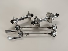 CAMPAGNOLO Record 1034 Low Flanges 36H French 1.366"x25.4 W/ Skewers