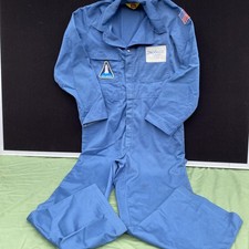 Vintage Ben Davis Coveralls Overalls 38R Blue Yellow Tag Made in USA Workwear