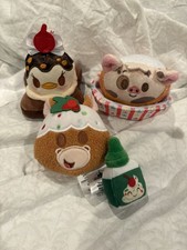 Disney Parks Munchlings Plush Random Lot Of 3 Daisy, Pua Bullseye