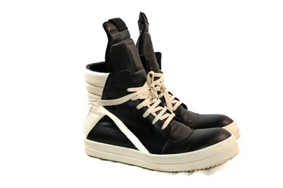 Rick Owen Geobaskets Size 43 Rick Owens Runway Mega Geobasket Black Size 43 | eBay main image 2