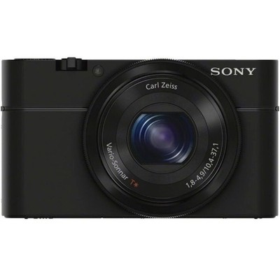 Sony Cyber-shot DSC-RX100 Compact Digital Camera Black Carl Zeiss Lens HDMI