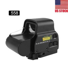 Tactical 558 Red Green Dot Holographic Sight Scope Hunting Red Dot Reflex
