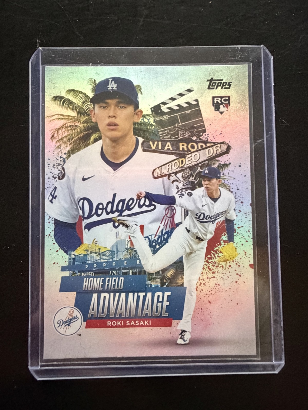 Roki Sasaki #HA-41 (Baseball Cards 2025 Topps Update Homefield Advantage) — is it worth grading?