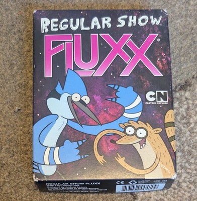 Regular Show Fluxx Kartenspiel - Cartoon Network (2014) komplett & sehr guter Zustand