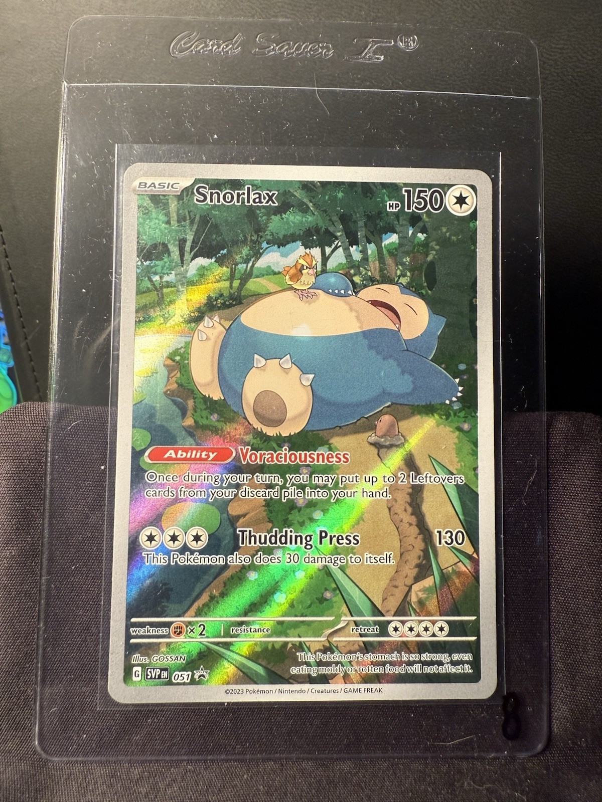 Snorlax SVP 051 Pokemon TCG Black Star Promo (UnSealed) Mint/NM
