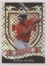 2021 Panini Chronicles Crusade Building Blocks Prizm Rafael Devers #11 0i5i