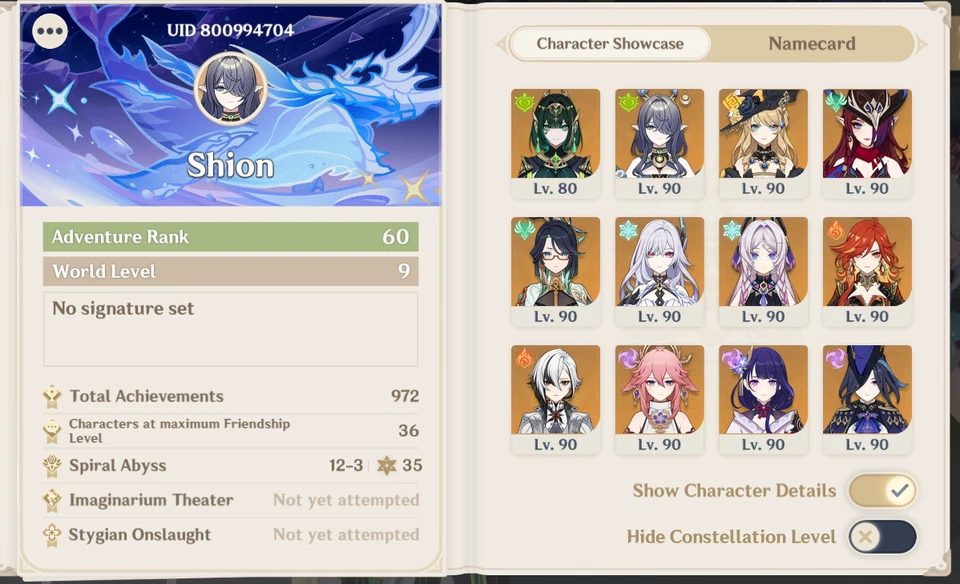 Genshin Impact Asia Lauma Nefer Mavuika Citlali Raiden Yae Skirk Navia Chasca - Image 3 of 4